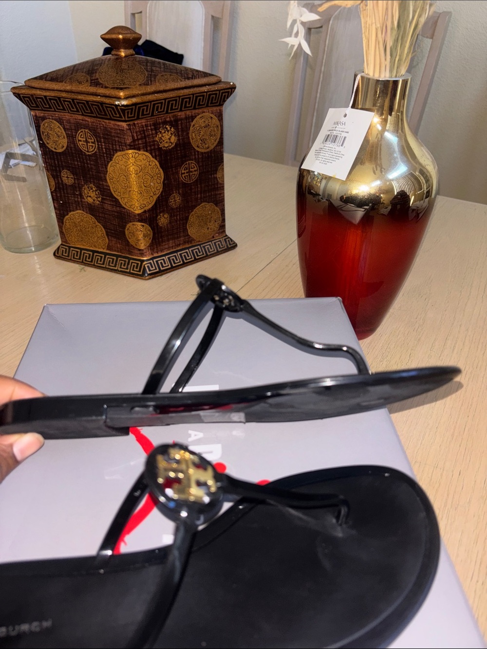 Mini Miller Tory Burch Black Jelly sandal - Picture 9 of 13